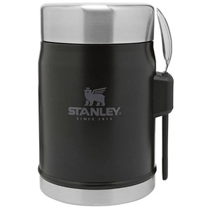 Stanley 10-09382-005 Kaşıklı Yemek Termosu 0,40 Lt - Siyah