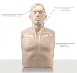 Brayden LED Işıklı CPR Eğitim Mankeni