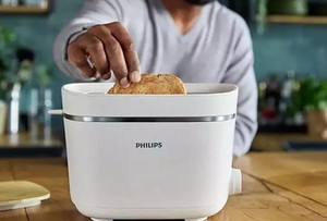  Philips Hd2640/10 Ekmek Kızartma Makinesi - Krem