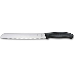 Victorinox 6.8633.21B Blisterli Ekmek Bıçağı - 21 Cm - Siyah