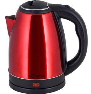 Conti Ck-239 Aqua 1.7 Lt. 1500W Çelik Kettle - Kırmızı