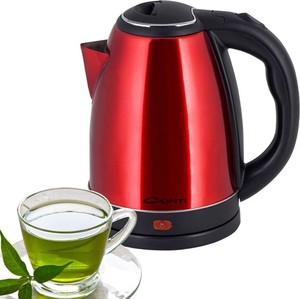  Conti Ck-239 Aqua 1.7 Lt. 1500W Çelik Kettle - Kırmızı