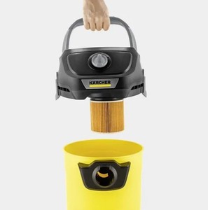  Karcher Kwd 1 W V-12/2/18 1000W Küre Süp. 12 Lt. - Sarı